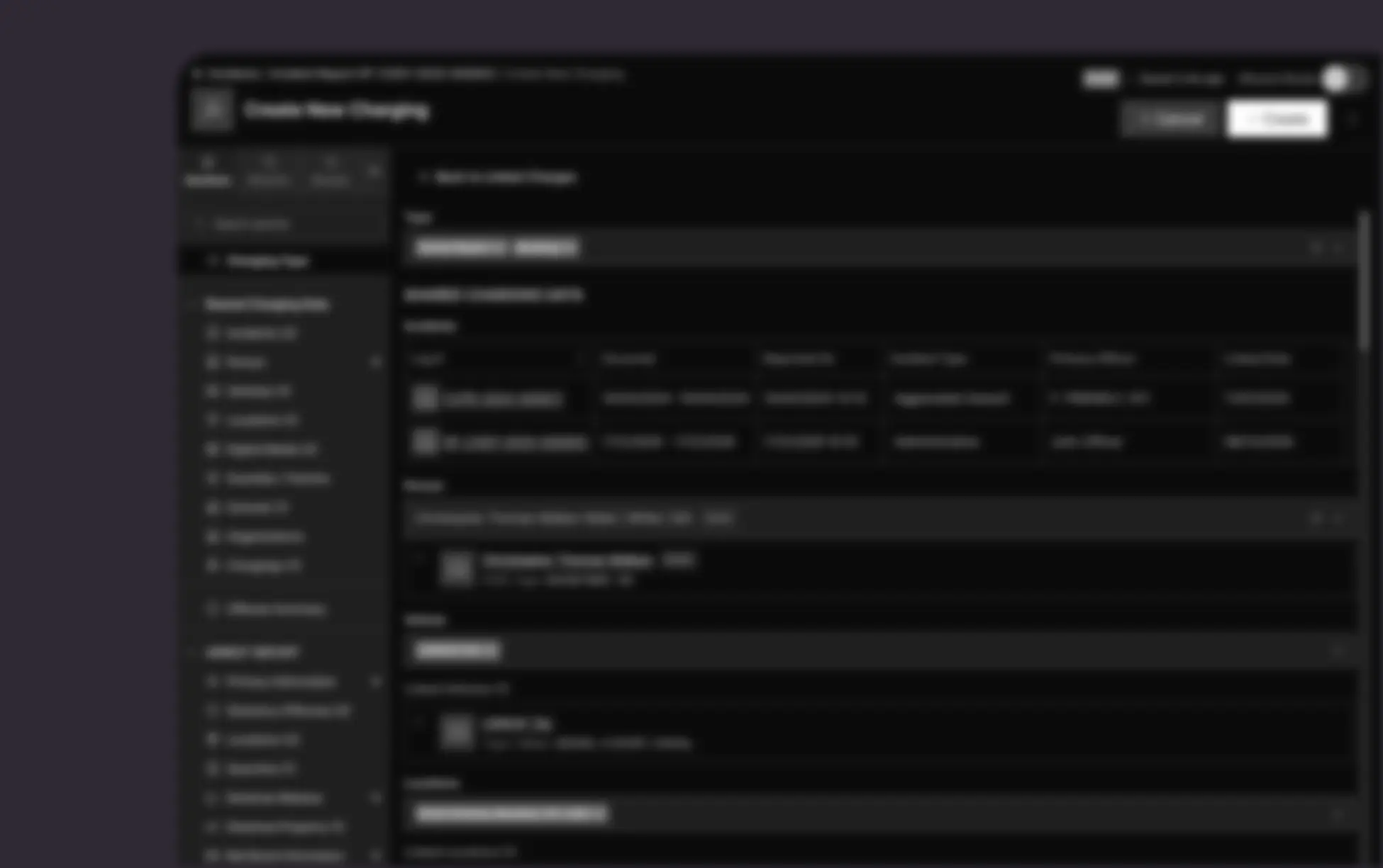 RMS System product interface